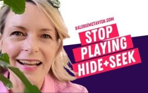 Stop Playing Hide + Seek to Find Your Ideal Customers Video Marketing Female Entrepreneur