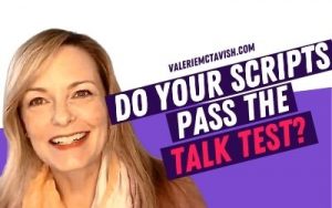 Do Your Scripts Pass the Talk Test? Video Ideas and Marketing Tips Video Marketing Female Entrepreneur