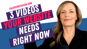 3 Videos Your Website Needs Right Now Video Marketing Tips Video Marketing Female Entrepreneur