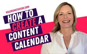 3 Steps of Creating an Effective Video Content Calendar (You'll Actually Use) Video Marketing Female Entrepreneur