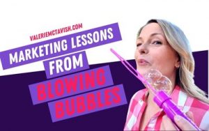 What Does Blowing Bubbles Have to do with Digital Marketing? Video Marketing Female Entrepreneur